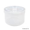 Nail Drill Bit Disinfection Box with Dual-Layer Filter and Alcohol Immersion