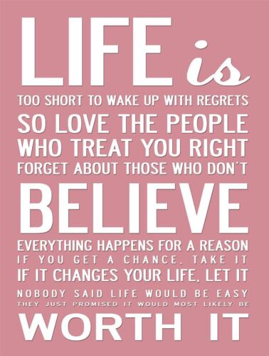 

pink Life Is inspiration Retro Metal Tin Sign Poster Plaque Garage Wall Decor AAluminum 20x30cm（7.8x11.8inch）