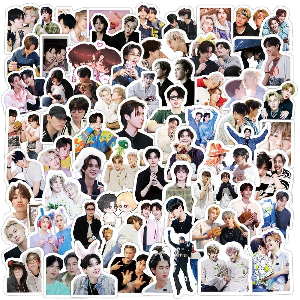 

100 Bounprem CP Stickers: Versatile Decals for Laptops, Water Bottles, Suitcases, and Notebooks