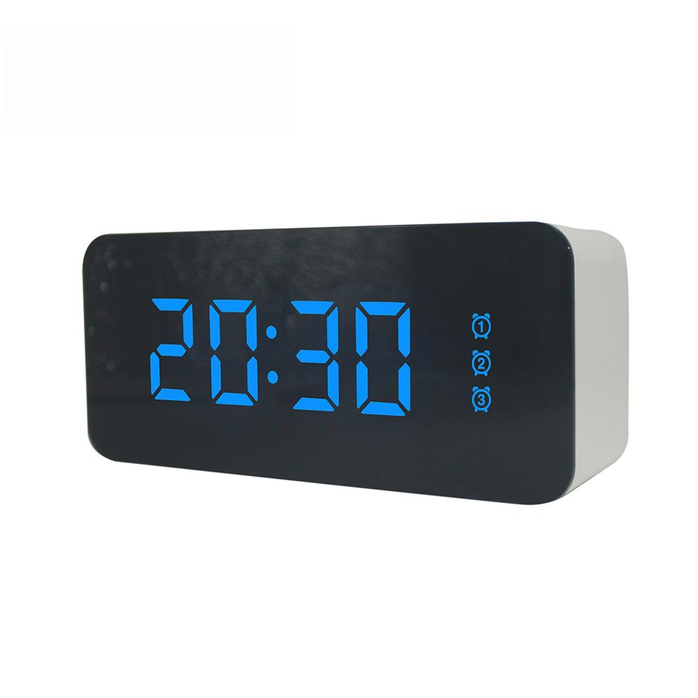 New Acrylic Electronic Clock Multi-function Alarm Clock Simple Touch Electronic Clock Source 6612Y6613Y
