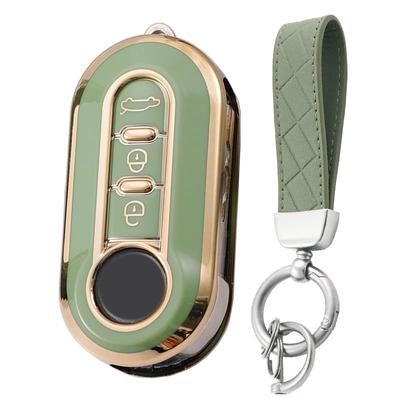 [KUKUYOMY] Key Case for Fiat Key Cover Key Holder Compatible