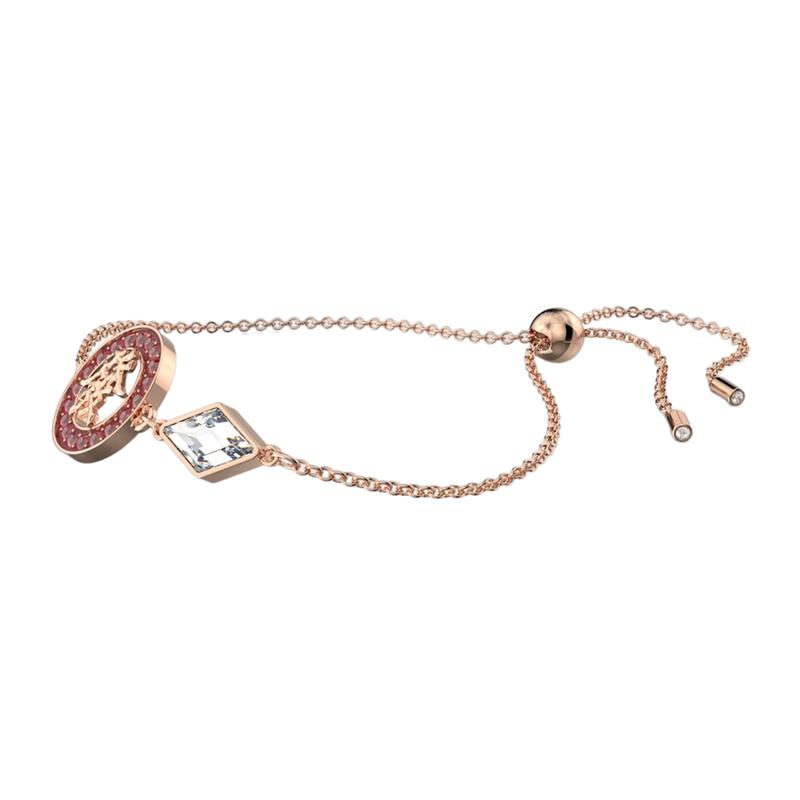 Swarovski As Powerful As "red", Ring, Chinese Style, Adjustable Design, Artificial Crystal Bracelet, Women's Style 5647992