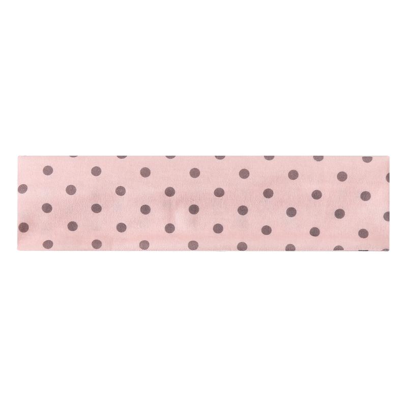 Retro Boho Gepunktet Dehnbar Damen Breite Stirnbänder Koreanische Mode Yoga Sport Dating Haaraccessoires