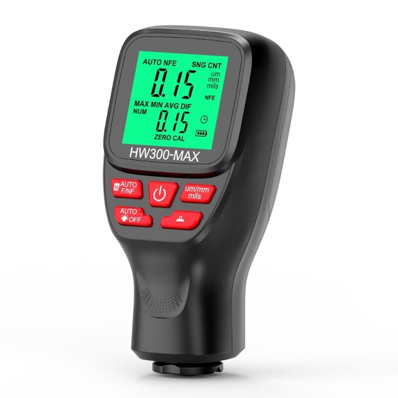

Car Paint Thickness Gauge 0-2000UM Thickness Meter FE Manual Paint Tool Coating Measuring Tool чорний