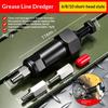 Heavy Duty Split Grease Zerk Fitting Cleaner Tool For Auto Tractor Excavator Farm Construction Machinery Maintenance