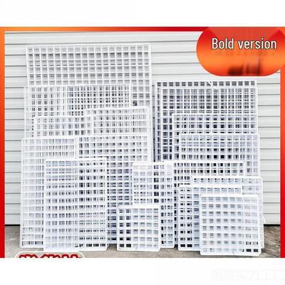 White Iron Wire Mesh Grid Display Rack - Wall-Mounted Hanging Shelf