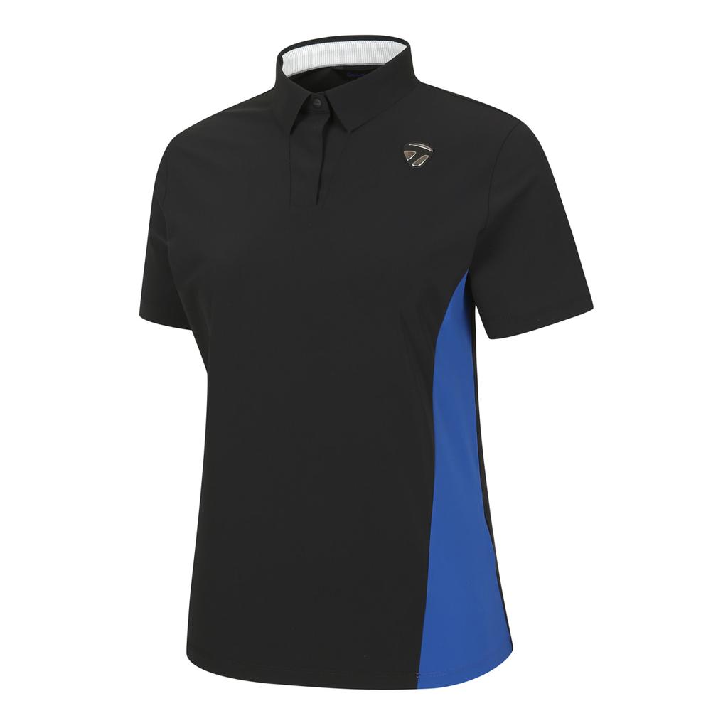 TAYLORMADE APPAREL 26Ss Women'S Colorblock Collared Short Sleeve T-Shirt T8031T66141-199