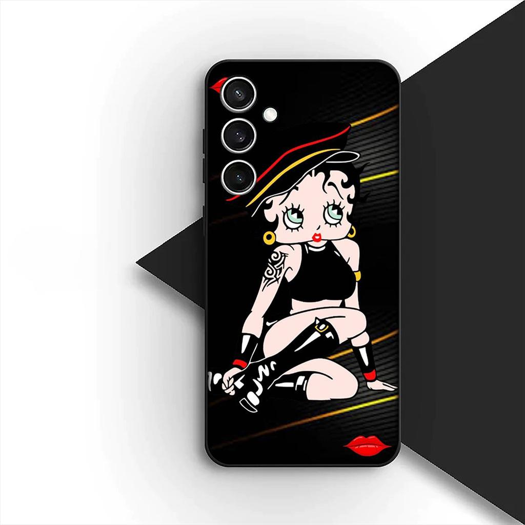 Casing for Apple iPhone 16 14 15 Plus 11 Pro Max 16E ProMax + 16Plus 15+ 14+ Phone Cover Soft Case Anime B-Bettys Lovely B-Boops