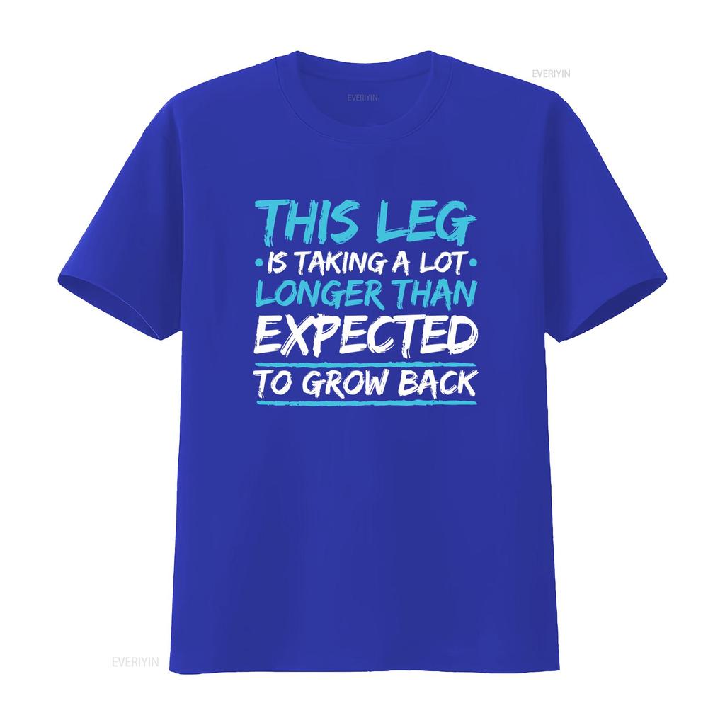 Dit Been Duurt Veel Langer Dan Verwacht Om Terug Te Groeien T-shirt Voor Amputee Rolstoel Prothese vintage Gewassen Unisex