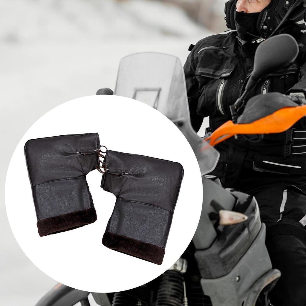 Motorcycle Handlebar Gloves Hands Warmer Mitts Comfortable Handle Cover Protection Thermal Muffs for