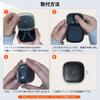 HUKWIMO Housse pour Anker Soundcore Liberty 5 avec Mousqueton et Chargement Entièrement Compatible avec Soundcore Liberty Sangle Transparente, Résistante aux Chocs,