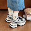 Paris klobige silberne Dad-Schuhe für Damen High-End 2025 neu Sommer atmungsaktiv Einzelmesh lässige Sportschuhe