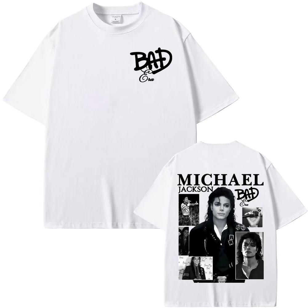 2026 Nuova Maglietta Michael Jackson Vintage Anni '90 Grafica Hip Hop Streetwear T-shirt per Unisex Donna Regalo per Fan Top Casual Estate