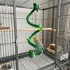 Bite Resistant Parrot Bird Toy Rope Hanging Parrot Standing Perch  Training