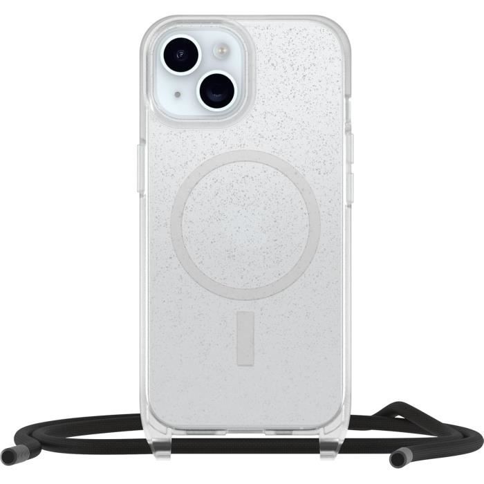 Coque - otterbox - iphone 15 - ultra fine - magsafe - collier réglable