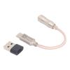 USB To 3.5mm DAC Cable Excellent Sound Decoding Stable Transmission Type C To 3.5mm Adapter