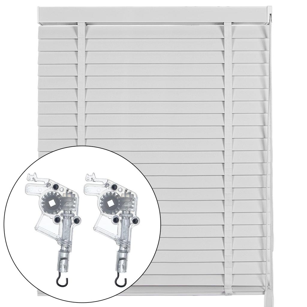 Acrylic Blind Wand Tilter for 1-1/2inx2-1/4" Headrail, Durability Window Treatments Opening For Privacy Control