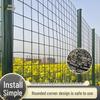 Plastic Coated Dutch Wire Mesh Fence