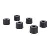 16 Stück Lautsprecher-Isolationsfüße Gummipads Antivibrationsfüße für Lautsprecher Plattenspieler Subwoofer Verstärker CD DVD