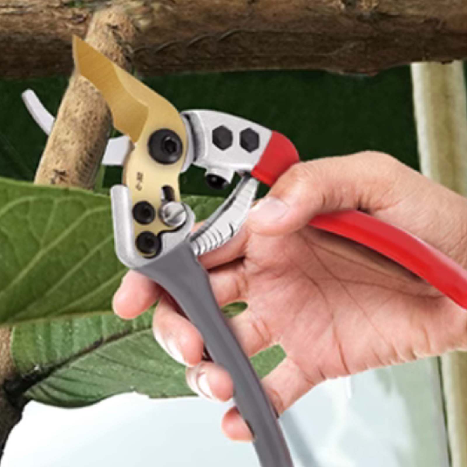 Gardening Pruning Shears, Heavy Duty Aluminum Alloy Garden Tree Branches Flower Pruning Scissors China Mainland