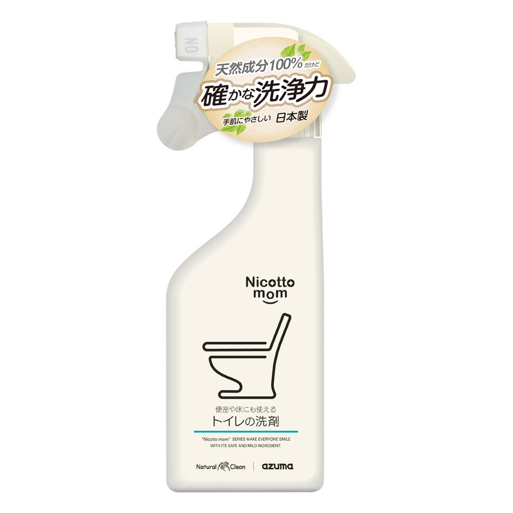 

Azuma Industrial Natural Detergent Nicot Mum Toilet Detergent 300ml Cleans and disinfects everything from the toilet bowl to the toilet seat and