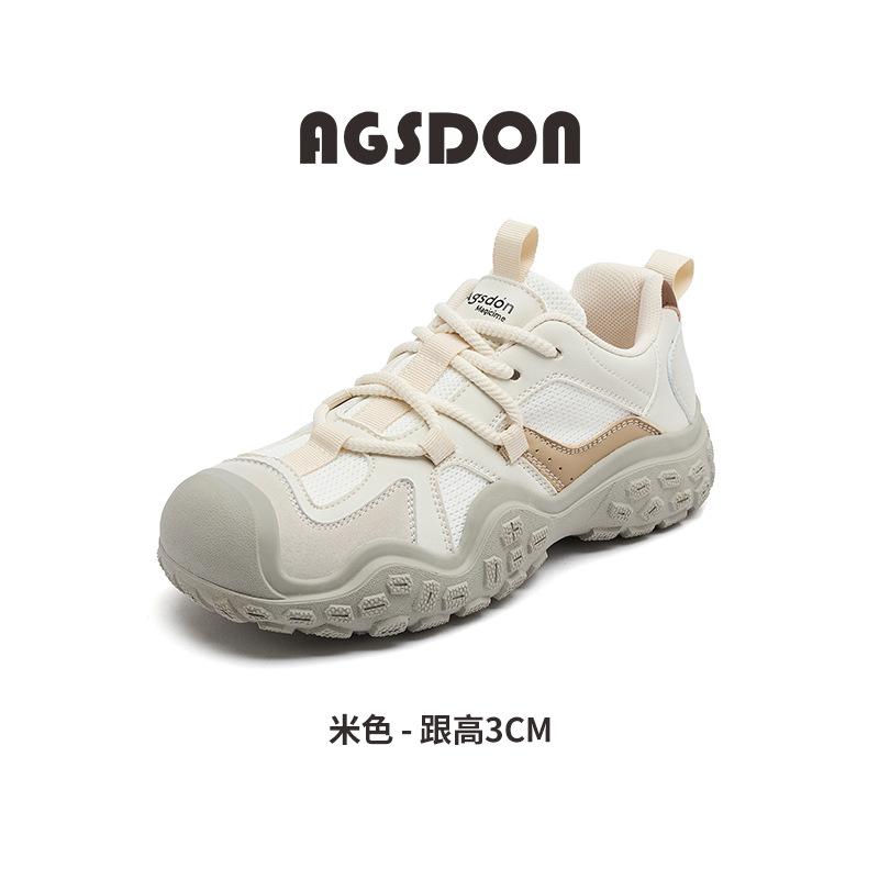 Augustine Hiking Shoes Women's Outdoor 2025 New Summer Hiking Casual Sports Shoes Light Ugly Cute Dad Shoes