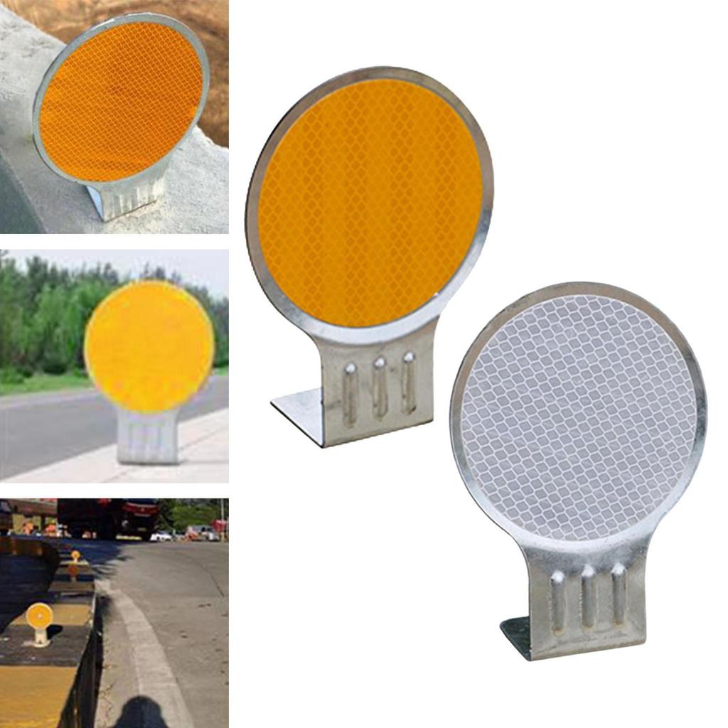 Driveway Marker Reflective Sign Road Pavement Marker Safety Sign Road Marker for Sidewalks Emergency Outdoor Parking Lot Parking