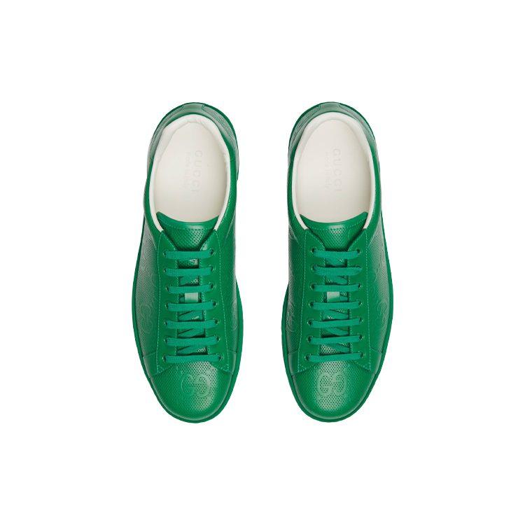Gucci Ace Green Gg 625787 1XK10 3727