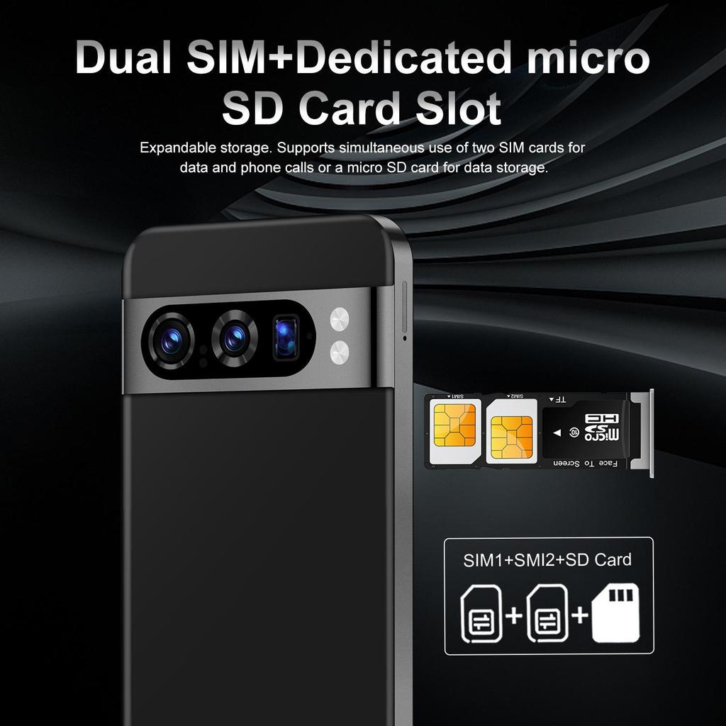 Popular Pixel 9 Pro Android Smartphone: 7.3'' Large Screen, 16GB+1TB