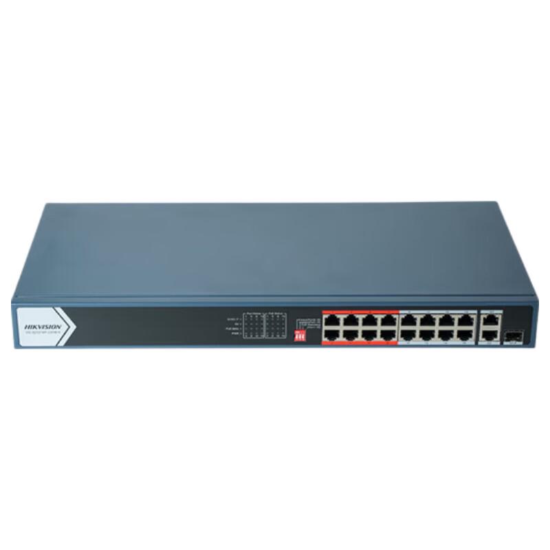 

Hikvision 16-Port 100Mbps High Power PoE Switch CN plug (adapter included)