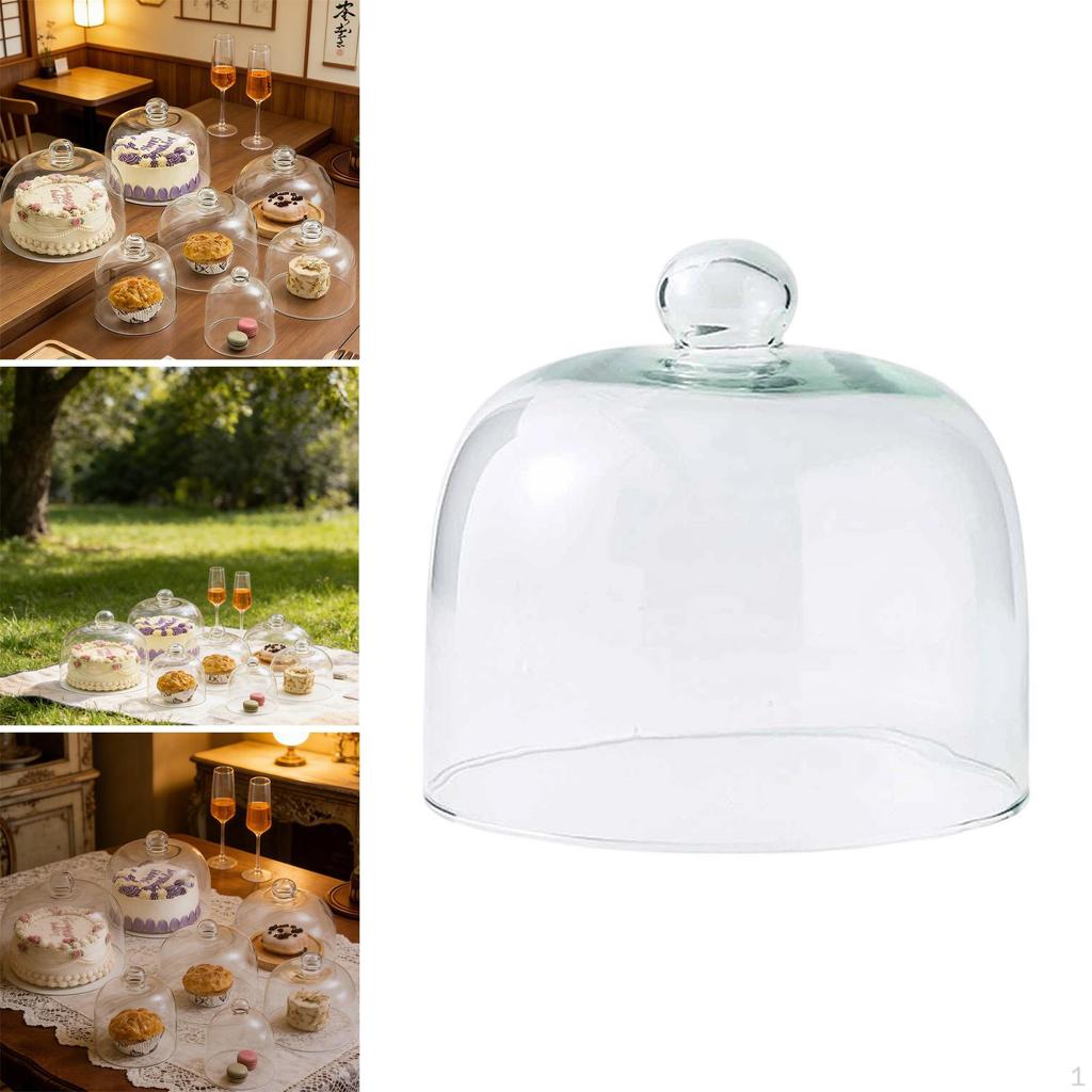 Cake Dome Display Cloche Lid for Dining Room Picnic