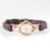 Used Rare 50s SEIKO S-Mark 14KGF Gold Filled Suwa DefoRMation Tonneau Art Deco Manual Wind Cocktail Watch, Working Condition