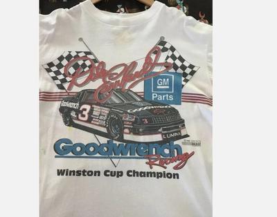 90s Reprint Dale Earnhardt Racing NASCAR Retro Style Men Women T Shirt