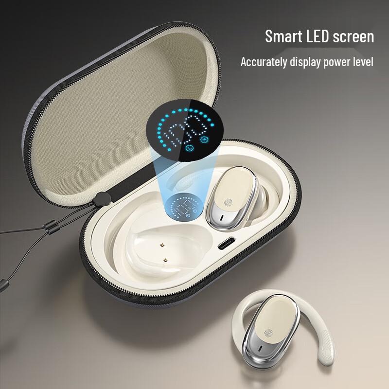 Newman JM05 Open-Ear Clip-On Sports Bluetooth Earbuds