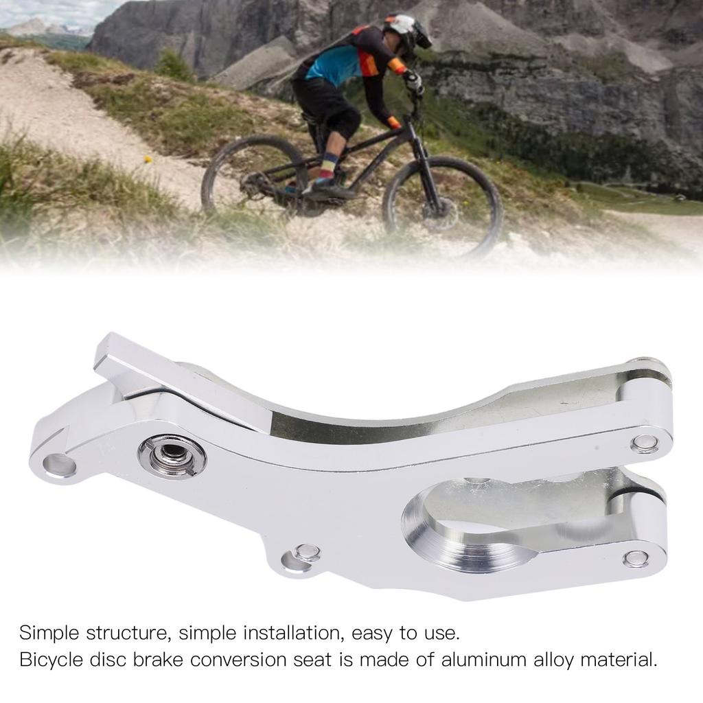 Road Bike Disc Brake Conversion Seat Brake Fixed Seat Adapter for Cycling