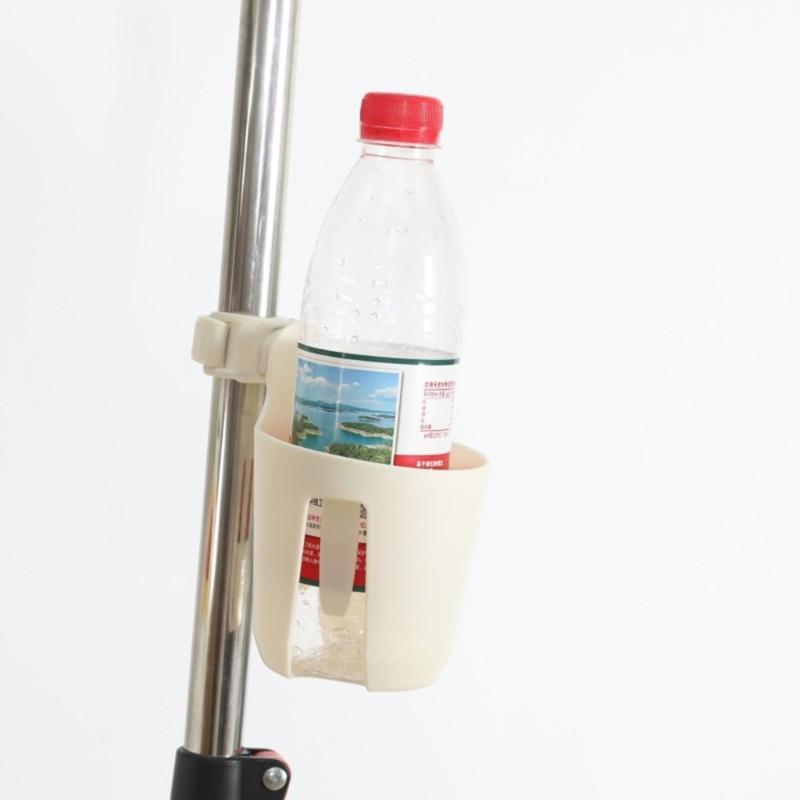 Newborns Strollers Water Cup Organiser for Baby Bottles Parent Drinks Food Grade PP Cup Holder Stand Easy Installation
