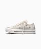 Converse Chuck Taylor All Star Lift Sequin Flower Vintage White A18391C