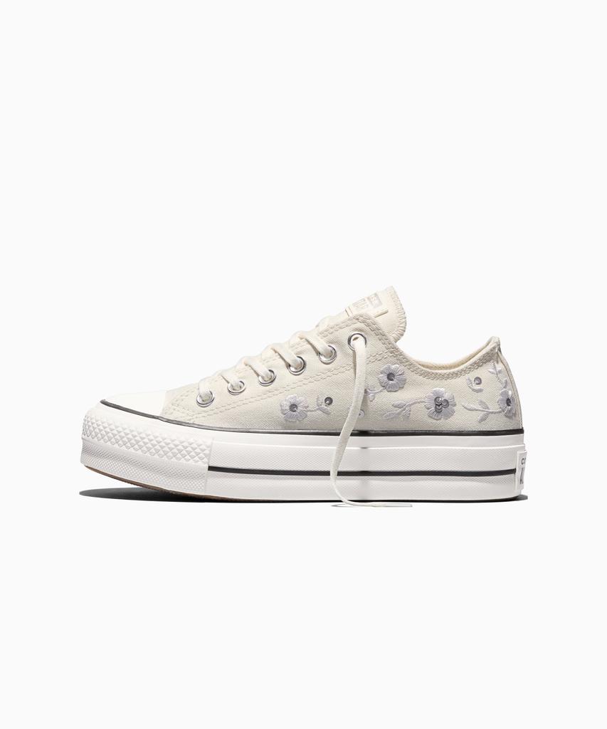 Converse Chuck Taylor All Star Lift Sequin Flower Vintage White A18391C