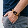 Neuartige Eleganz Herrenarmband Handgeflochtenes Leder Doppellagig 7 Farben Verfügbar Freizeit Vielseitige Accessoires Homme Joias