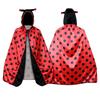Halloween Ladybug Neutral Cape, Cosplay Masquerade Ladybug Animal Cape