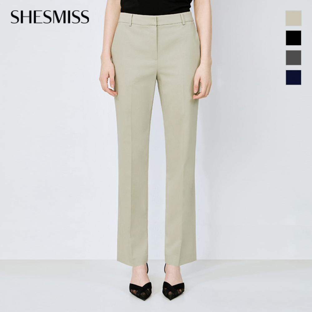 

She S miSS Solid Straight Set Up pantS SwSSlo21030 blacks/55