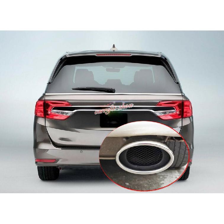 For Honda Odyssey 2011-2021 Stainless Rear Exhaust Muffler Tail Pipe End Tip
