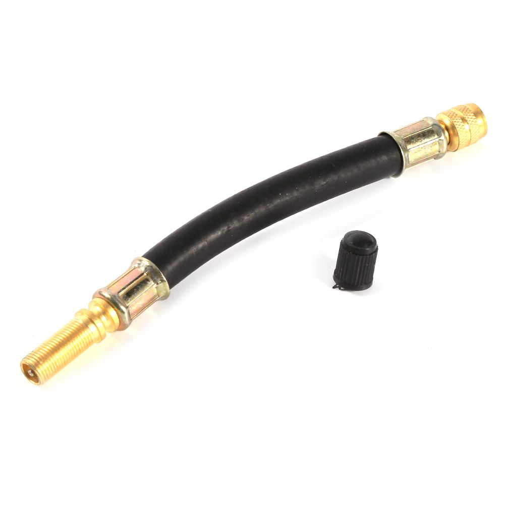 4x140mm Flexible Tire Valve Extensions for Truck and   Wheel Tires with Clamps