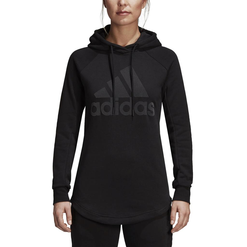 Adidas Sport ID Versatile Soft Comfortable Casual Sports Hoodie Women Hoodies Black DN8767