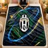 Flanelinis pledas Juventus FC Šiltas minkštas pledas naudojimui patalpoje ant sofos, lovos, svetainėje