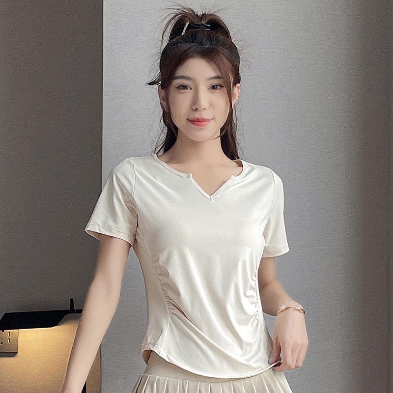 

Комплект женской спортивной одежды для бадминтона и тенниса 2025: Спорт, С коротким рукавом, Йога, Бег и Фитнес-наряд L