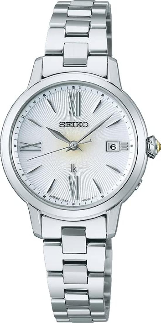 

Seiko Watch LUKIA Grow SSVW205 Women s Silver Watch