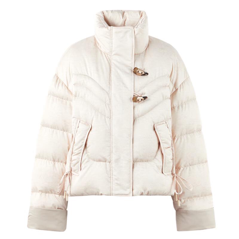 Qiusui Yiren Women's Short Toggle Down Jacket