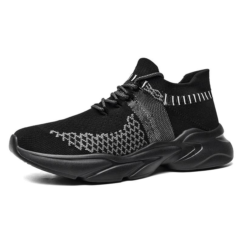 Fashion 2025 Men Shoes Comfortable Sneakers Breathable Running Shoes for Men Mesh Tenis Sport Shoes Waling Sneakers Sapato Masculino Bhi