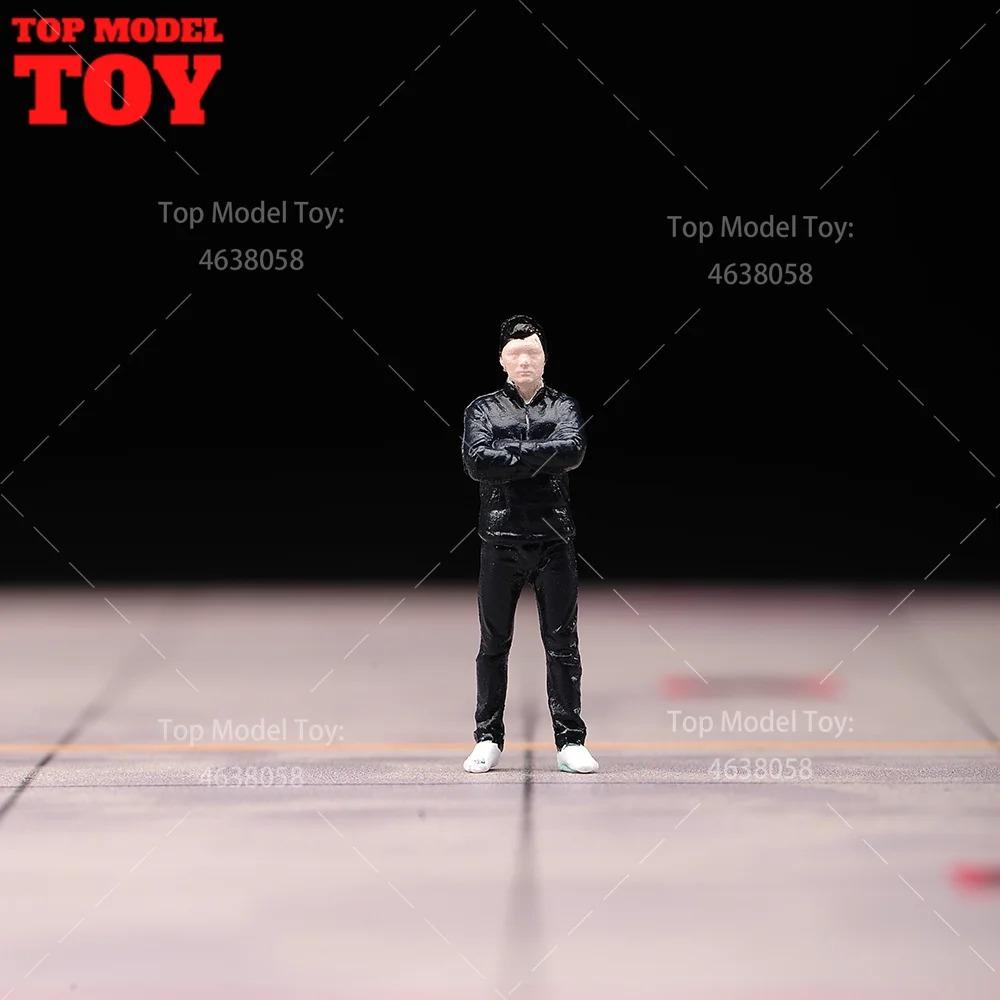 Painted Miniatures 1/64 Paul Walker Gal Gadot Vin Diesel Mini Scene Props Doll Figures Model Cars Vehicles Cars Toys Gift